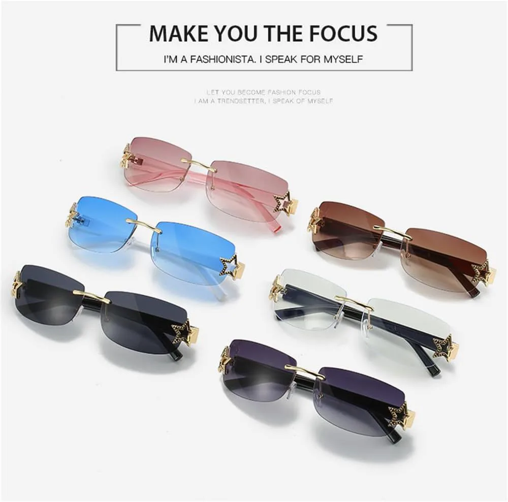 Панк-солнцезащитные очки для женщин, без оправы, градиентные, для мужчин, ретро-оправа, очки для вождения, защита от УФ-излучения UV400 HDUBFY, Gradient Gray
Панк-солнцезащитные очки для женщин, без оправы, градиентные, для мужчин, ретро-оправа, очки для вождения, защита от УФ-излучения UV400 HDUBFY, Gradient Gray