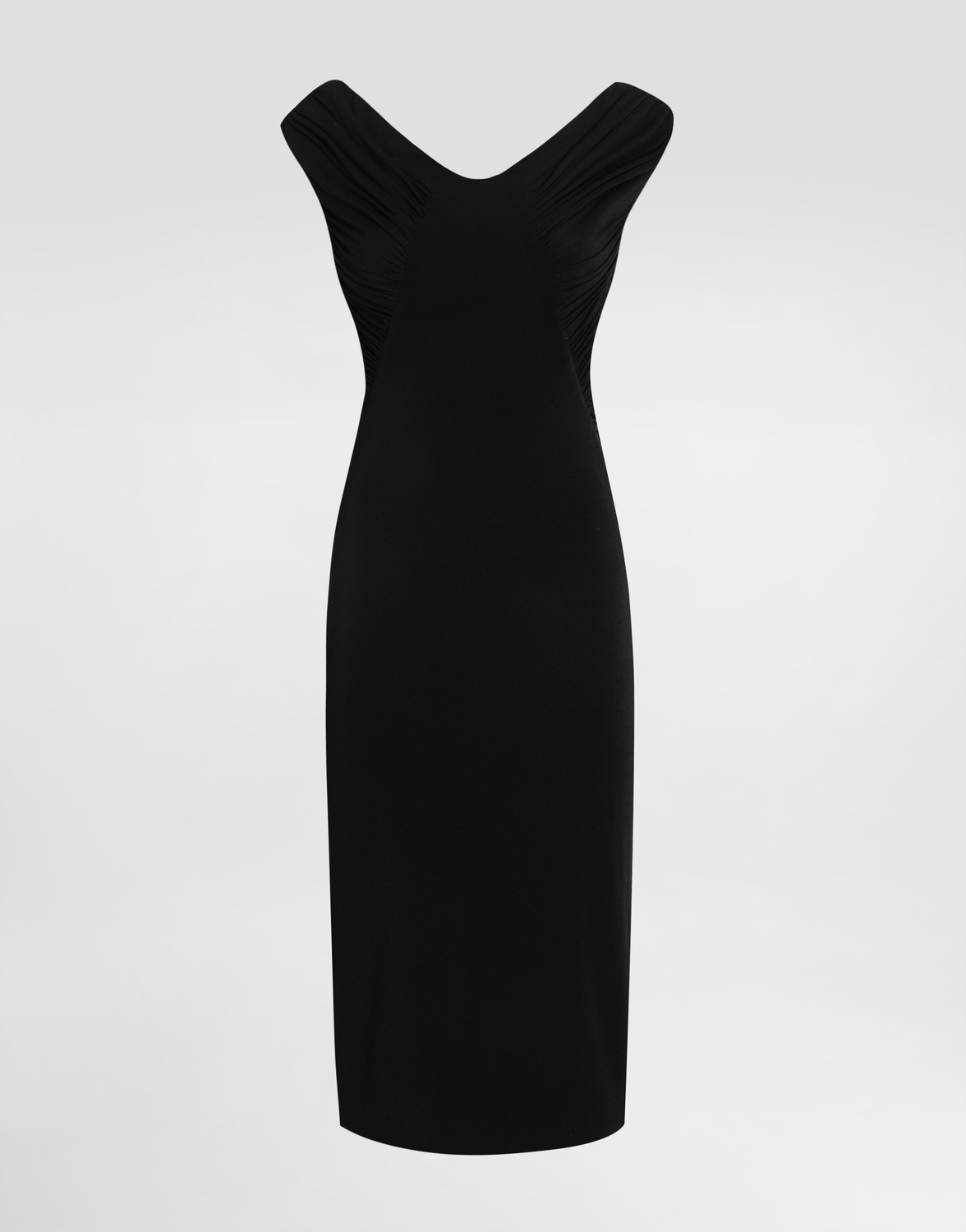 Платье из крепового органзы DOLCE & GABBANA, черный
Платье из крепового органзы DOLCE & GABBANA, черный