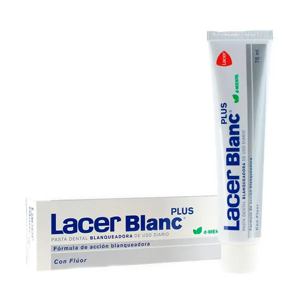 Отбеливающая зубная паста Pasta Menta Lacer, 75 ml
Отбеливающая зубная паста Pasta Menta Lacer, 75 ml