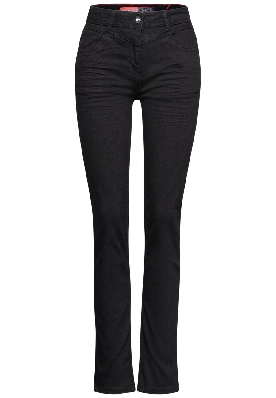 Джинсы CECIL Slim fit Jeans, черный деним
Джинсы CECIL Slim fit Jeans, черный деним