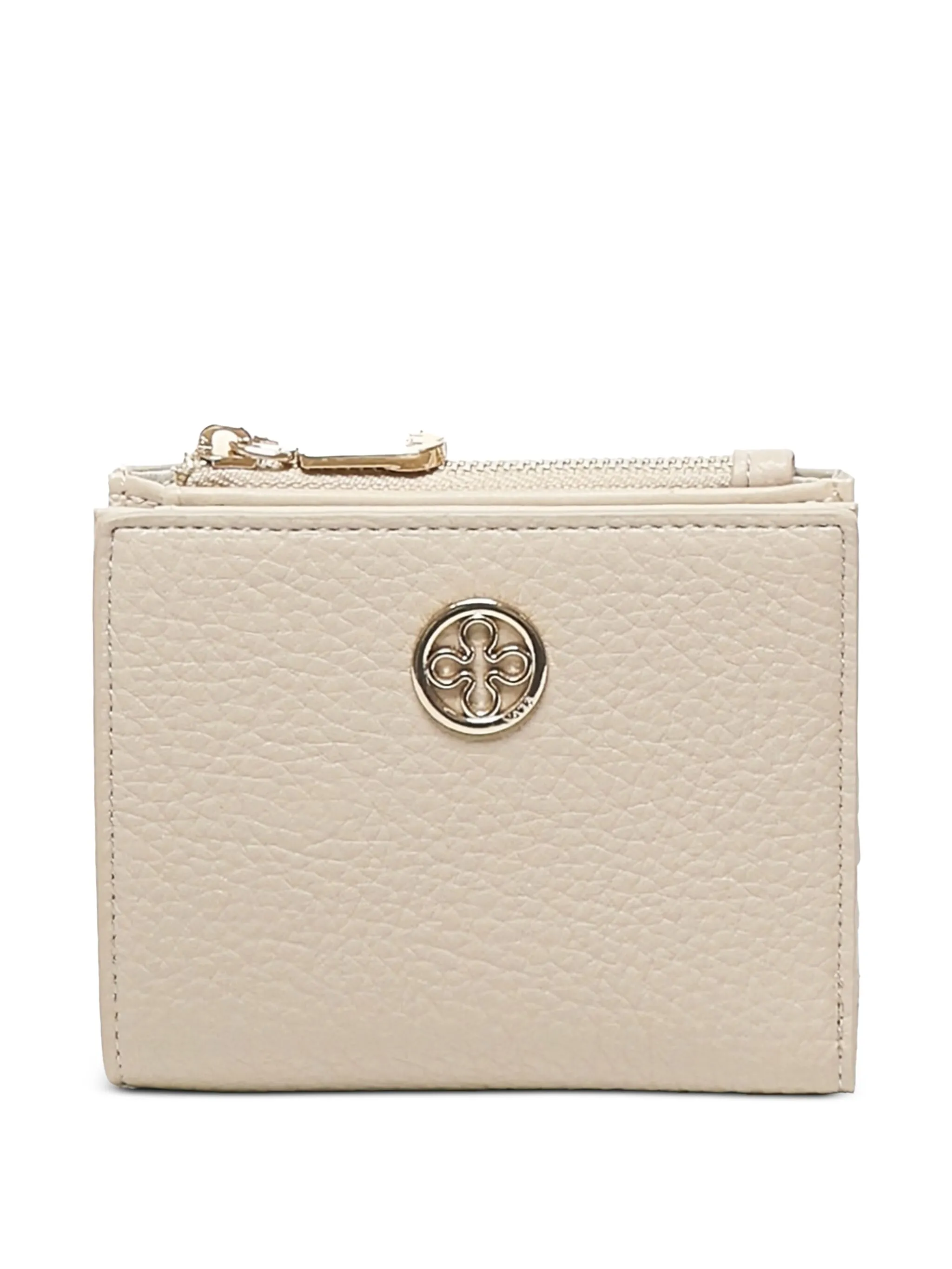 Кошелек на молнии с логотипом V°73, кремовый
Кошелек на молнии с логотипом V°73, кремовый