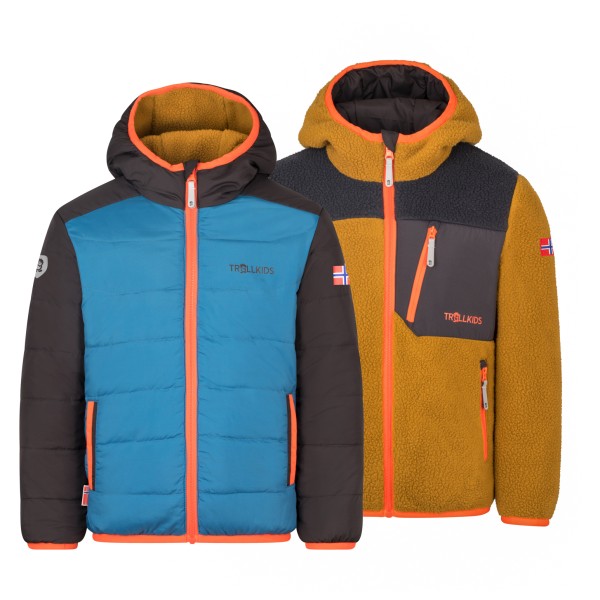 Детская куртка-оборот Sandvika - флисовая куртка Trollkids, мультиколор
Детская куртка-оборот Sandvika - флисовая куртка Trollkids, мультиколор