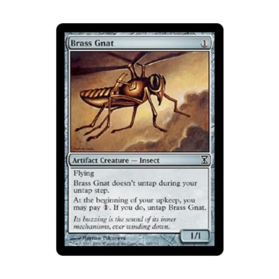 CCG Латунный комар (С), MTG - Time Spiral
CCG Латунный комар (С), MTG - Time Spiral