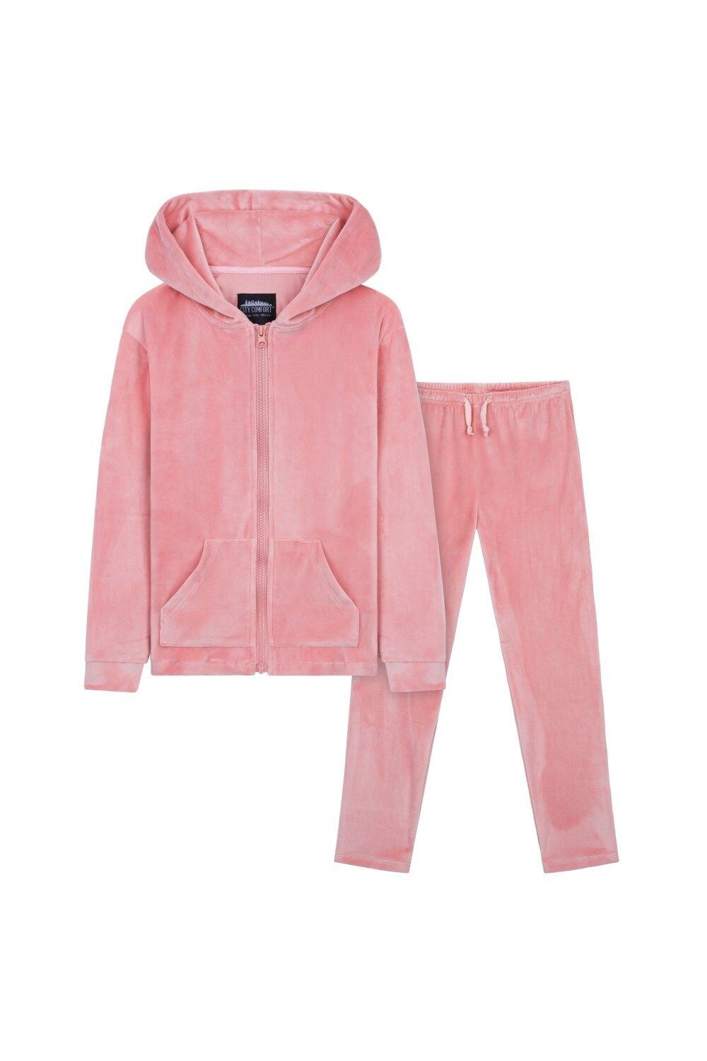 Велюровый спортивный костюм CityComfort, розовый
Велюровый спортивный костюм CityComfort, розовый