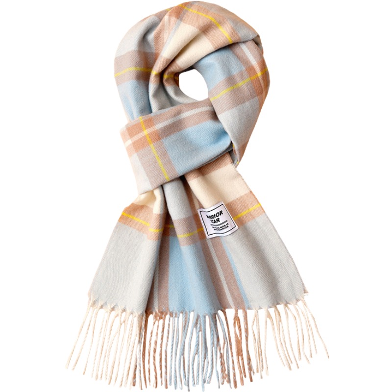 Шарф из полиэстера унисекс WARRIOR, fresh синий коричневый plaid
Шарф из полиэстера унисекс WARRIOR, fresh синий коричневый plaid