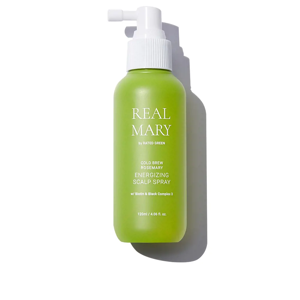 Спрей для волос Real mary energizing scalp spray Rated Green, 120 мл.
Спрей для волос Real mary energizing scalp spray Rated Green, 120 мл.