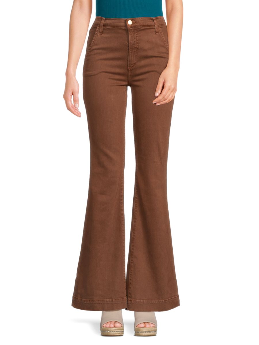 Джинсы-клеш с высокой талией Molly Joe's Jeans, цвет Walnut
Джинсы-клеш с высокой талией Molly Joe's Jeans, цвет Walnut