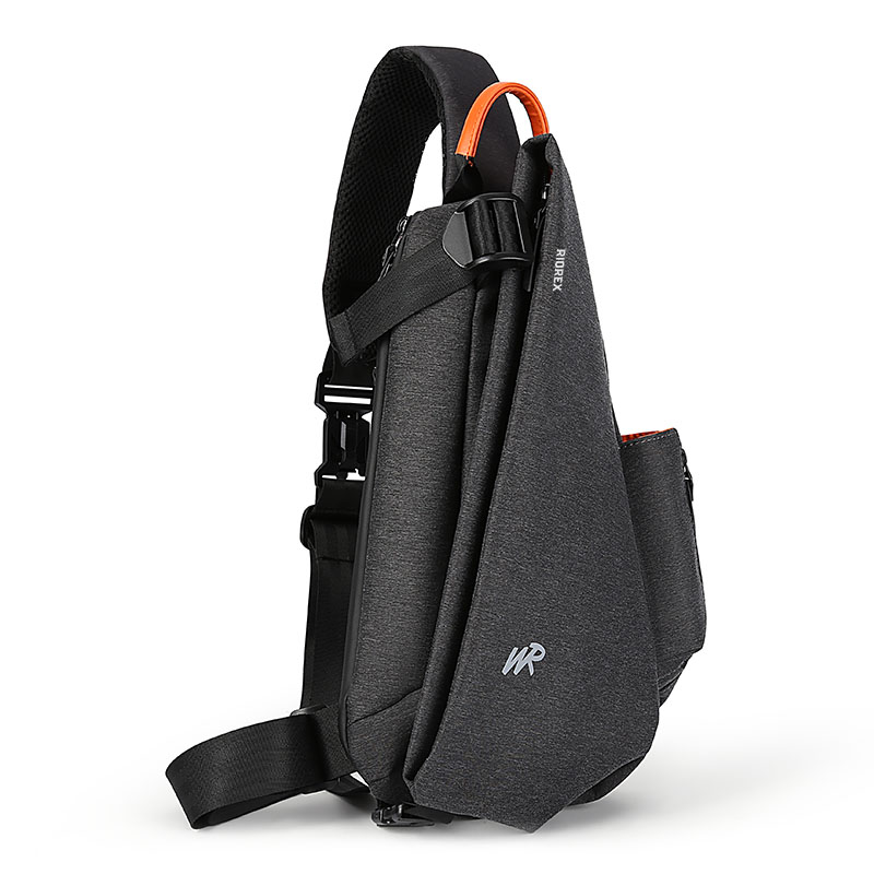 RIOREX Полиамидная слинг-сумка мини-рюкзак унисекс разноцветная, Black Gray-Magnetic Buckle
RIOREX Полиамидная слинг-сумка мини-рюкзак унисекс разноцветная, Black Gray-Magnetic Buckle