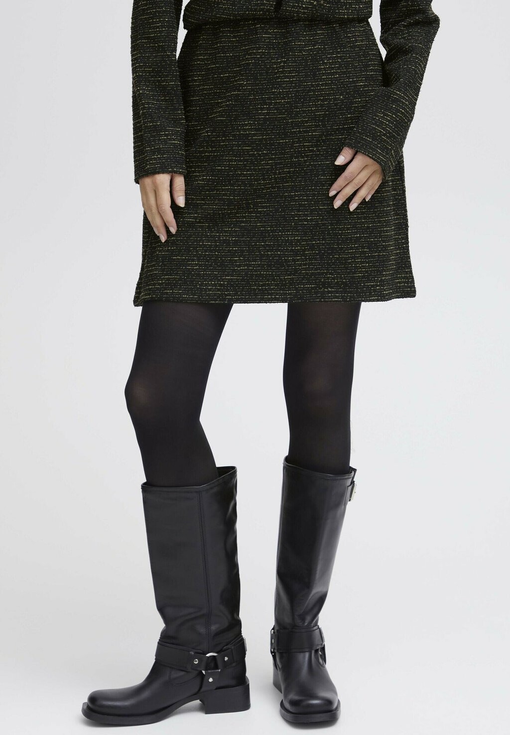 Юбка А-силуэта CAMMA Fransa, цвет rifle green mix
Юбка А-силуэта CAMMA Fransa, цвет rifle green mix