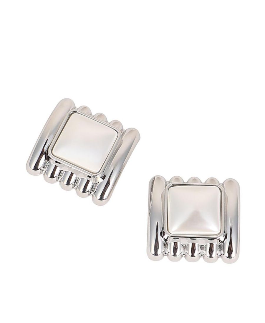 Женские серьги-гвоздики The Ribbed-Diane - хромированное серебро SOHI, Silver
Женские серьги-гвоздики The Ribbed-Diane - хромированное серебро SOHI, Silver