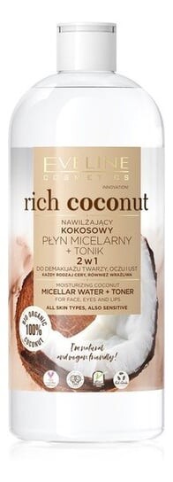 Кокосовый мицеллярный флюид + тоник 2в1 500мл Eveline Cosmetics Rich Coconut
Кокосовый мицеллярный флюид + тоник 2в1 500мл Eveline Cosmetics Rich Coconut