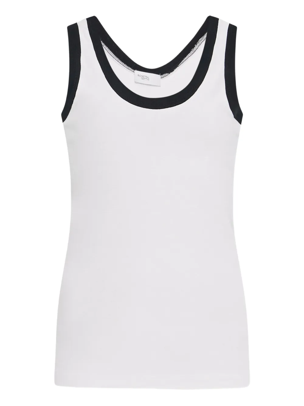 Топ с U-образным вырезом Rosetta Getty, белый
Топ с U-образным вырезом Rosetta Getty, белый