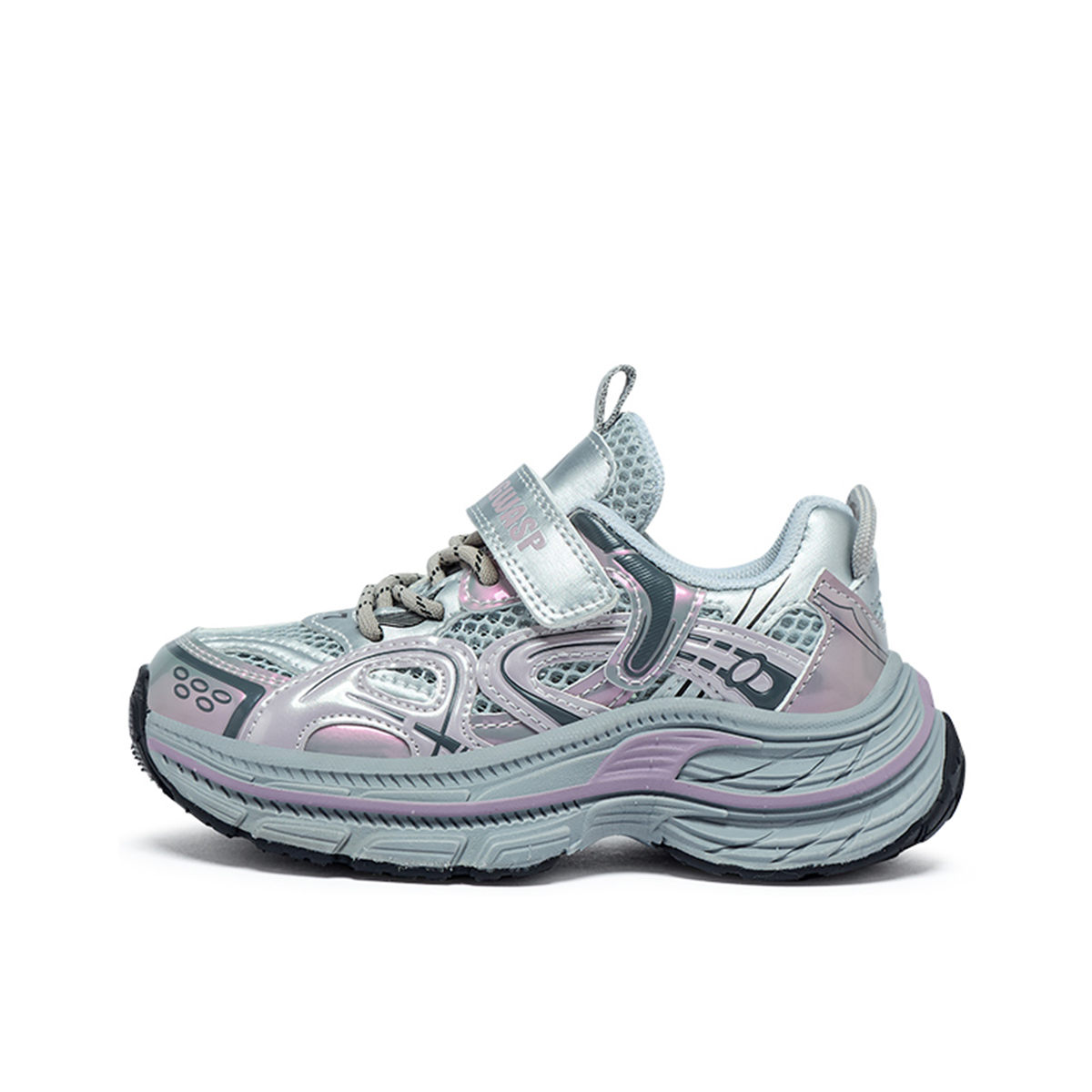 Дышащие, легкие, амортизирующие, низкие детские кроссовки Rebound BIG WASP, серый/фиолетовый
Дышащие, легкие, амортизирующие, низкие детские кроссовки Rebound BIG WASP, серый/фиолетовый