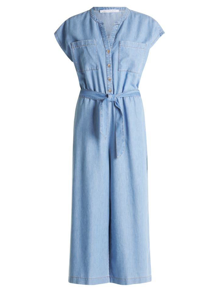 Комбинезон BETTY & CO, светло-синий деним
Комбинезон BETTY & CO, светло-синий деним