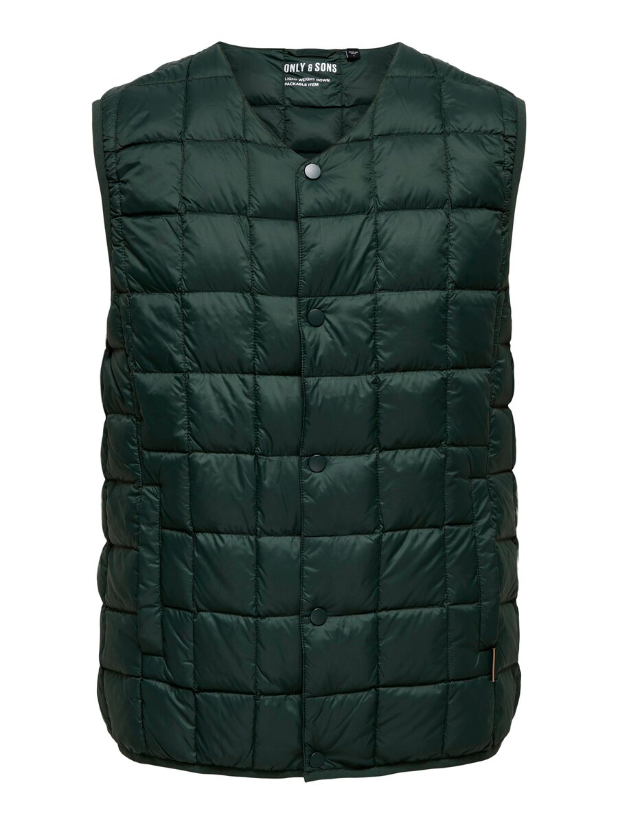 Жилет Only & Sons ONSGavin, темно-зеленый
Жилет Only & Sons ONSGavin, темно-зеленый