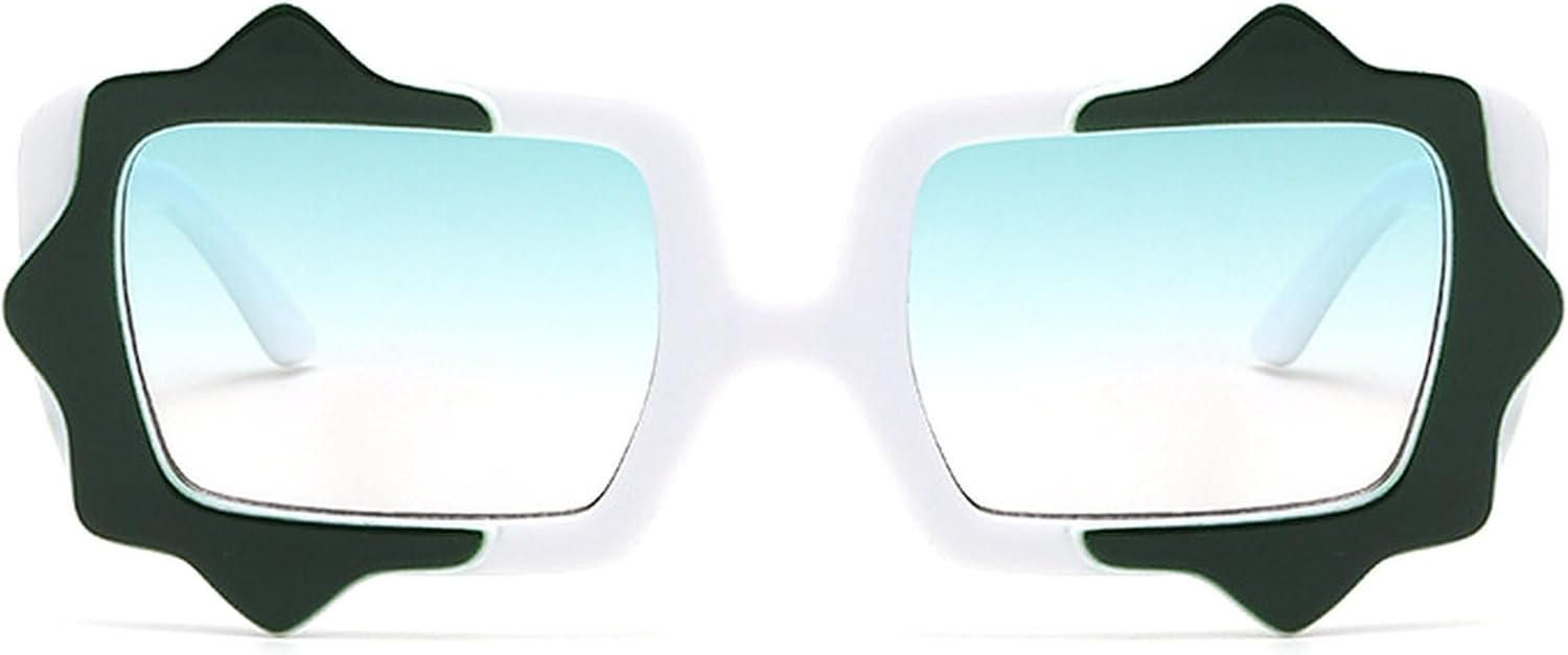 Винтажные прямоугольные женские солнцезащитные очки, популярная мода, леопардовый принт, зеленые очки, модные мужские солнцезащитные очки с защитой от УФ-излучения UV400 mincl, White Blue
Винтажные прямоугольные женские солнцезащитные очки, популярная мода, леопардовый принт, зеленые очки, модные мужские солнцезащитные очки с защитой от УФ-излучения UV400 mincl, White Blue