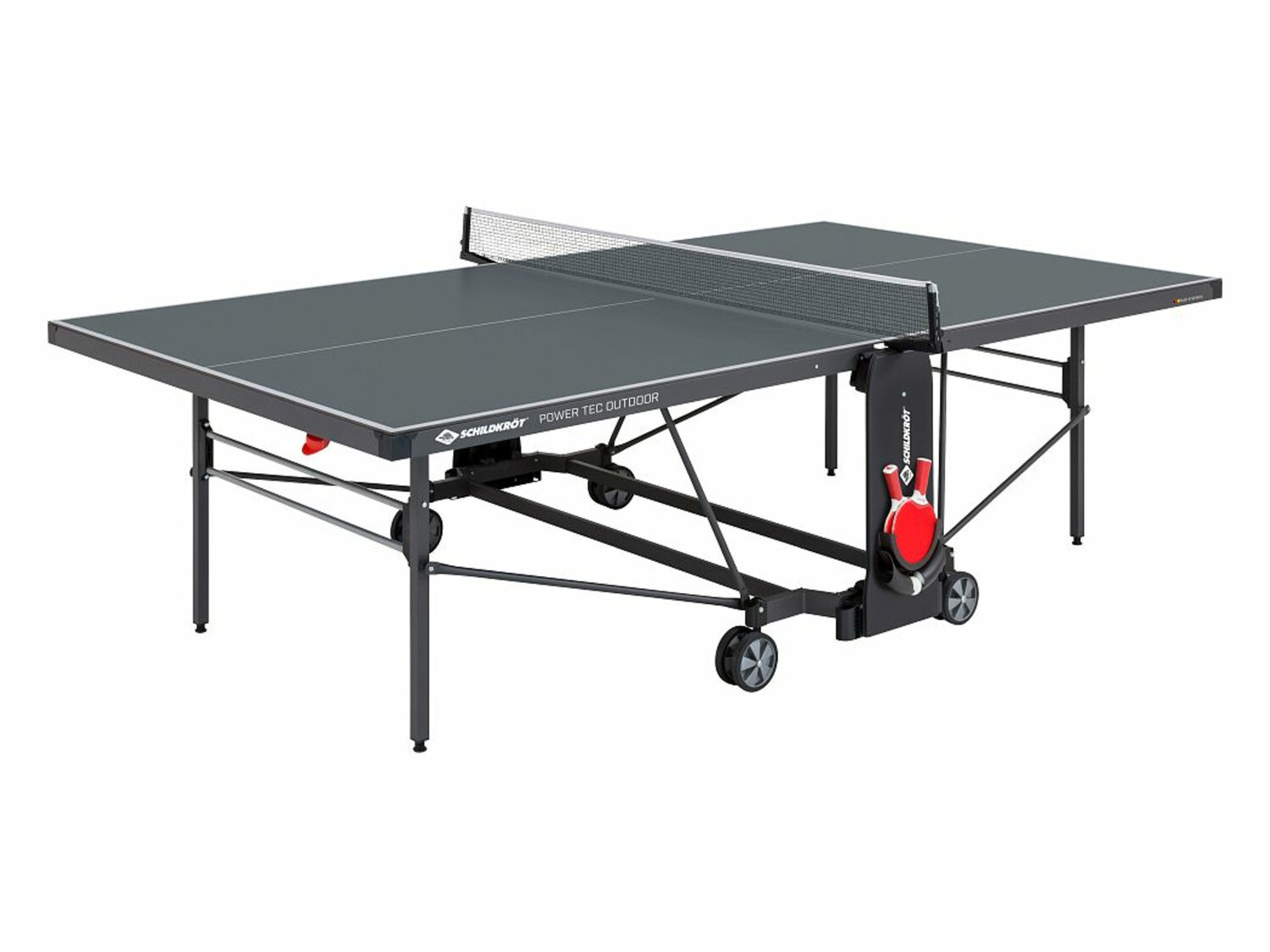 Стол для настольного тенниса Schildkröt PowerTec Outdoor, устойчивый к атмосферным воздействиям, модный матовый черный дизайн, складной
Стол для настольного тенниса Schildkröt PowerTec Outdoor, устойчивый к атмосферным воздействиям, модный матовый черный дизайн, складной