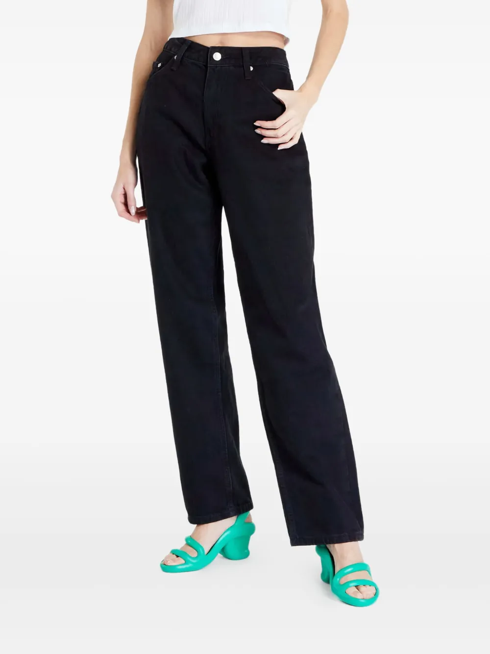 Прямые джинсы Calvin Klein Jeans, черный
Прямые джинсы Calvin Klein Jeans, черный