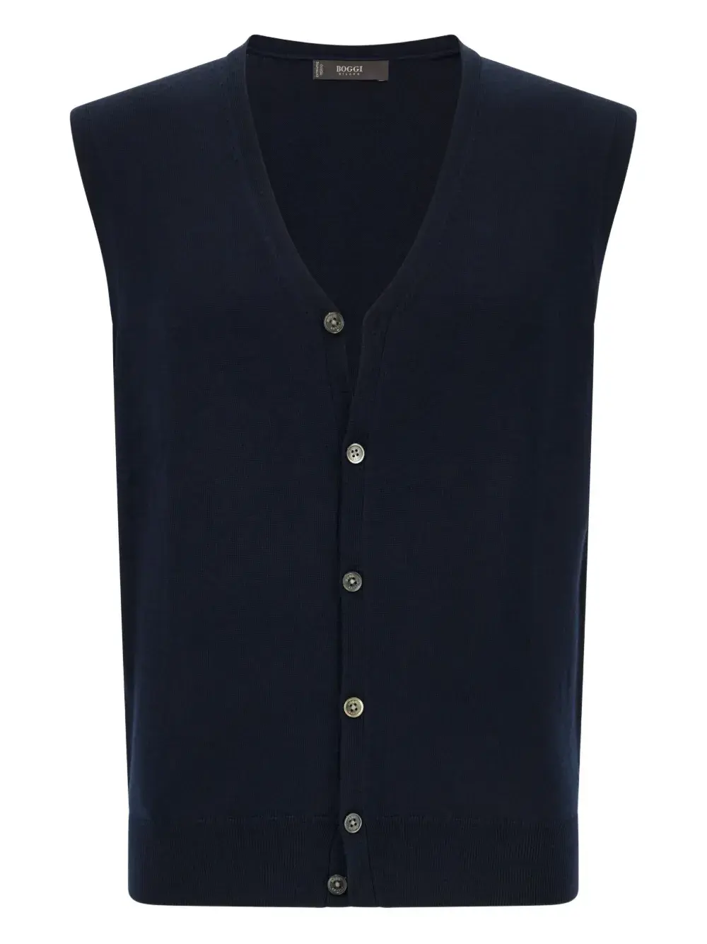 Шерстяной жилет на пуговицах Boggi Milano, синий
Шерстяной жилет на пуговицах Boggi Milano, синий