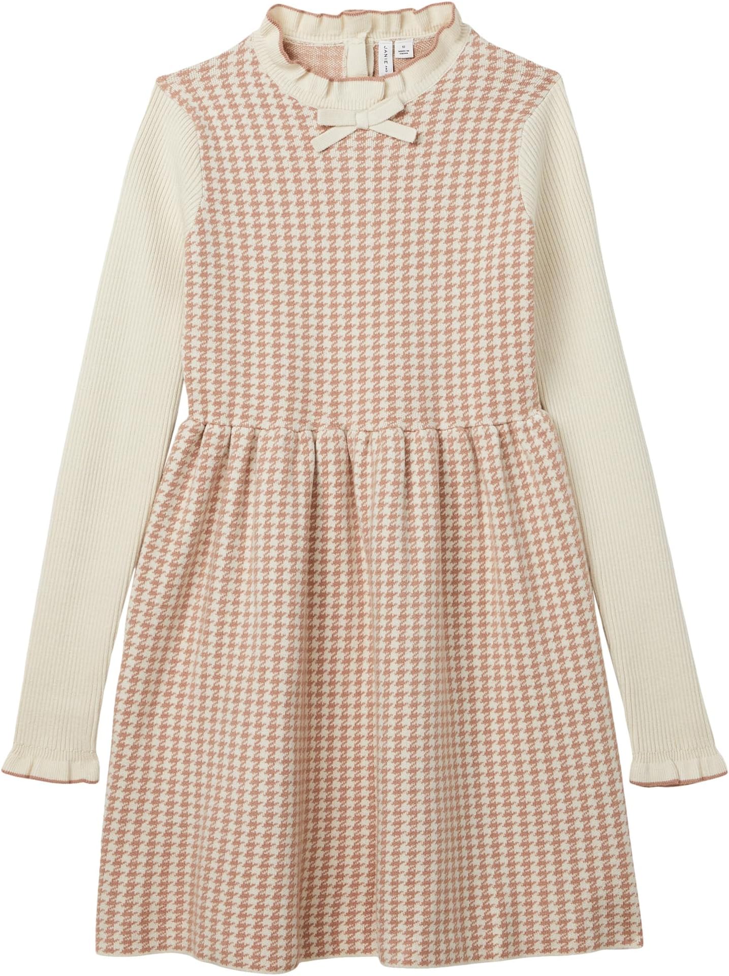 Платье-свитер в клетку Janie and Jack, Khaki
Платье-свитер в клетку Janie and Jack, Khaki