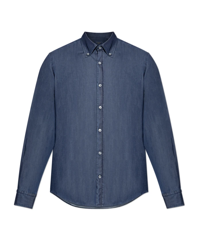 Джинсовая рубашка с карманом Paul & Shark, синий
Джинсовая рубашка с карманом Paul & Shark, синий