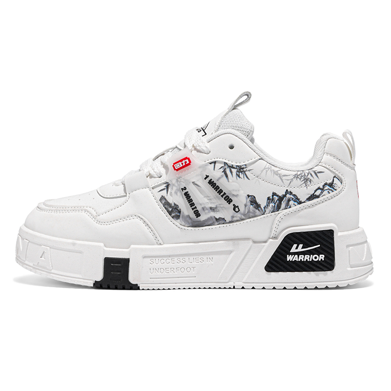 WARRIOR Низкие противоскользящие износостойкие кроссовки для скейтбординга, мужские, белые
WARRIOR Низкие противоскользящие износостойкие кроссовки для скейтбординга, мужские, белые