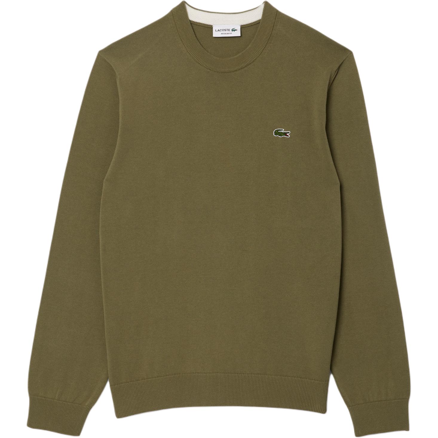 Джемпер из хлопка с нашивкой логотипа LACOSTE, хаки
Джемпер из хлопка с нашивкой логотипа LACOSTE, хаки
