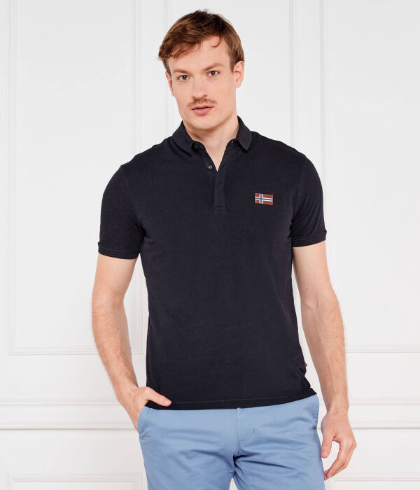 Рубашка поло Regular fit Napapijri, черный
Рубашка поло Regular fit Napapijri, черный