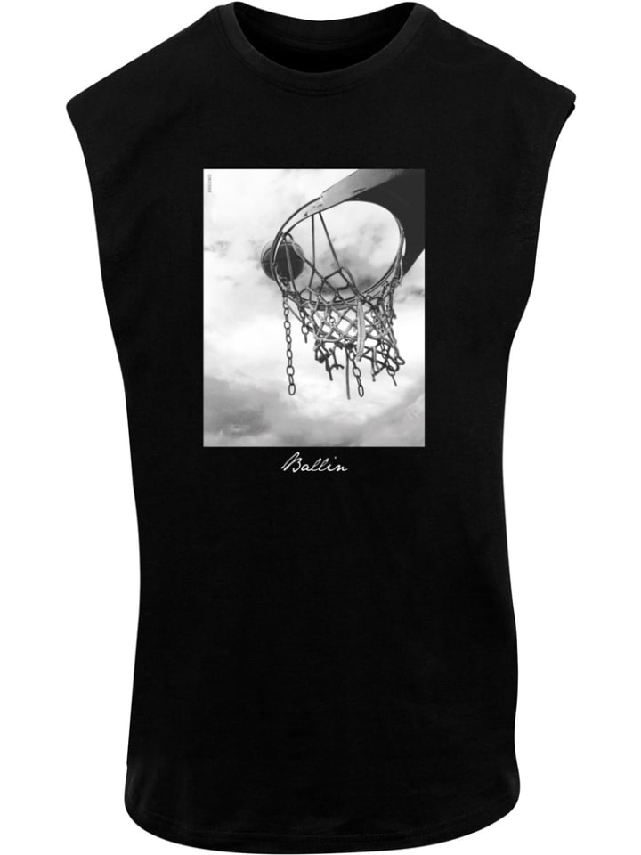 Футболка Ballin 2.0 Sleeveless Tee черного цвета Mister Tee
Футболка Ballin 2.0 Sleeveless Tee черного цвета Mister Tee