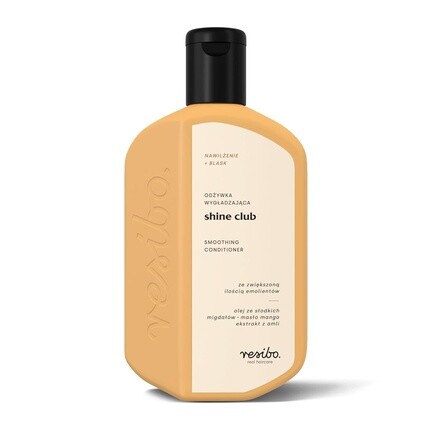 Resibo Shine Club Разглаживающий кондиционер Увлажняющий Питательный Укрепляющий волосы Масло сладкого миндаля Масло манго и ши Натуральное масло для всех типов волос Без парабенов и SLS 250 мл
Resibo Shine Club Разглаживающий кондиционер Увлажняющий Питательный Укрепляющий волосы Масло сладкого миндаля Масло манго и ши Натуральное масло для всех типов волос Без парабенов и SLS 250 мл