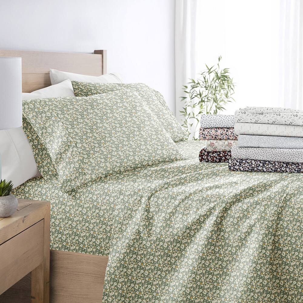 Комплект простыней из микрофибры Urban Loft с цветочным рисунком, цвет Floral Eucalyptus
Комплект простыней из микрофибры Urban Loft с цветочным рисунком, цвет Floral Eucalyptus