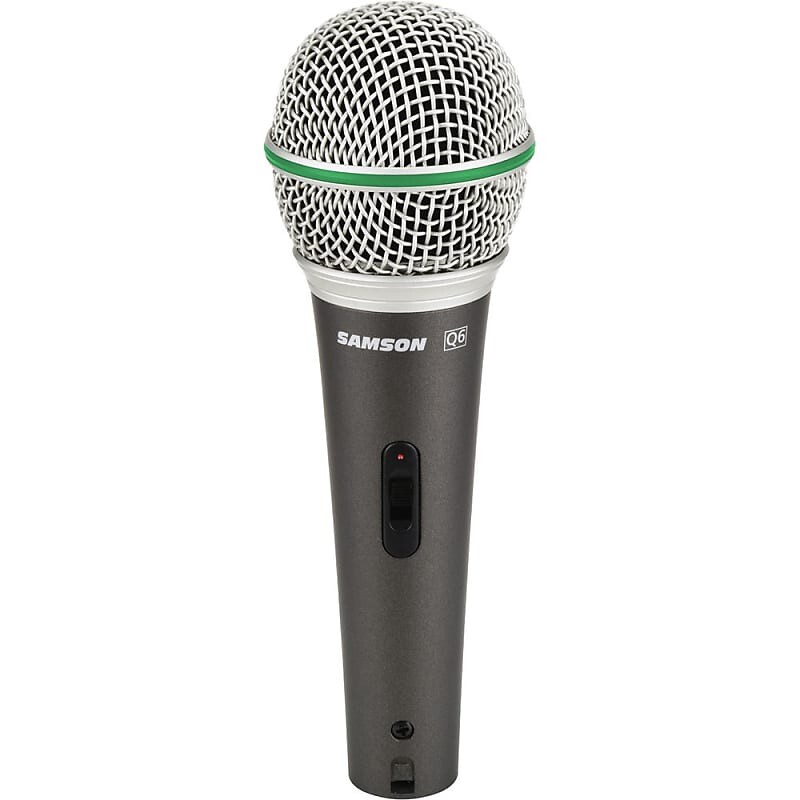 Динамический микрофон Samson Q6 Handheld Supercardioid Dynamic Microphone
Динамический микрофон Samson Q6 Handheld Supercardioid Dynamic Microphone
