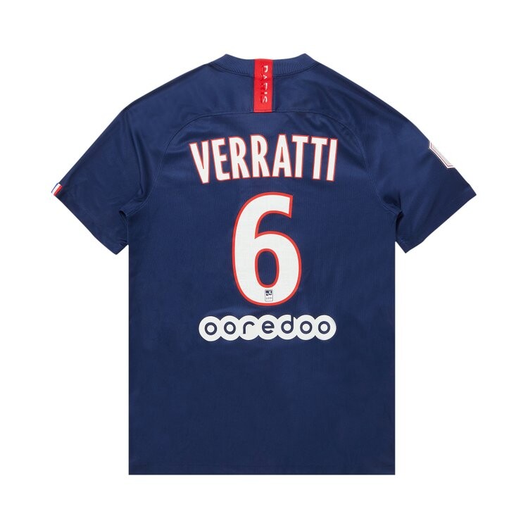 Джерси Paris Saint-Germain Pre-Owned Paris Saint-Germain Verratti #6 Home Stadium 'Navy', синий
Джерси Paris Saint-Germain Pre-Owned Paris Saint-Germain Verratti #6 Home Stadium 'Navy', синий