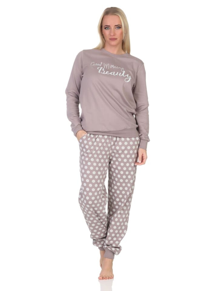 Пижама NORMANN Langarm Kuschel Interlock Langarm Tupfen Optik, серый
Пижама NORMANN Langarm Kuschel Interlock Langarm Tupfen Optik, серый