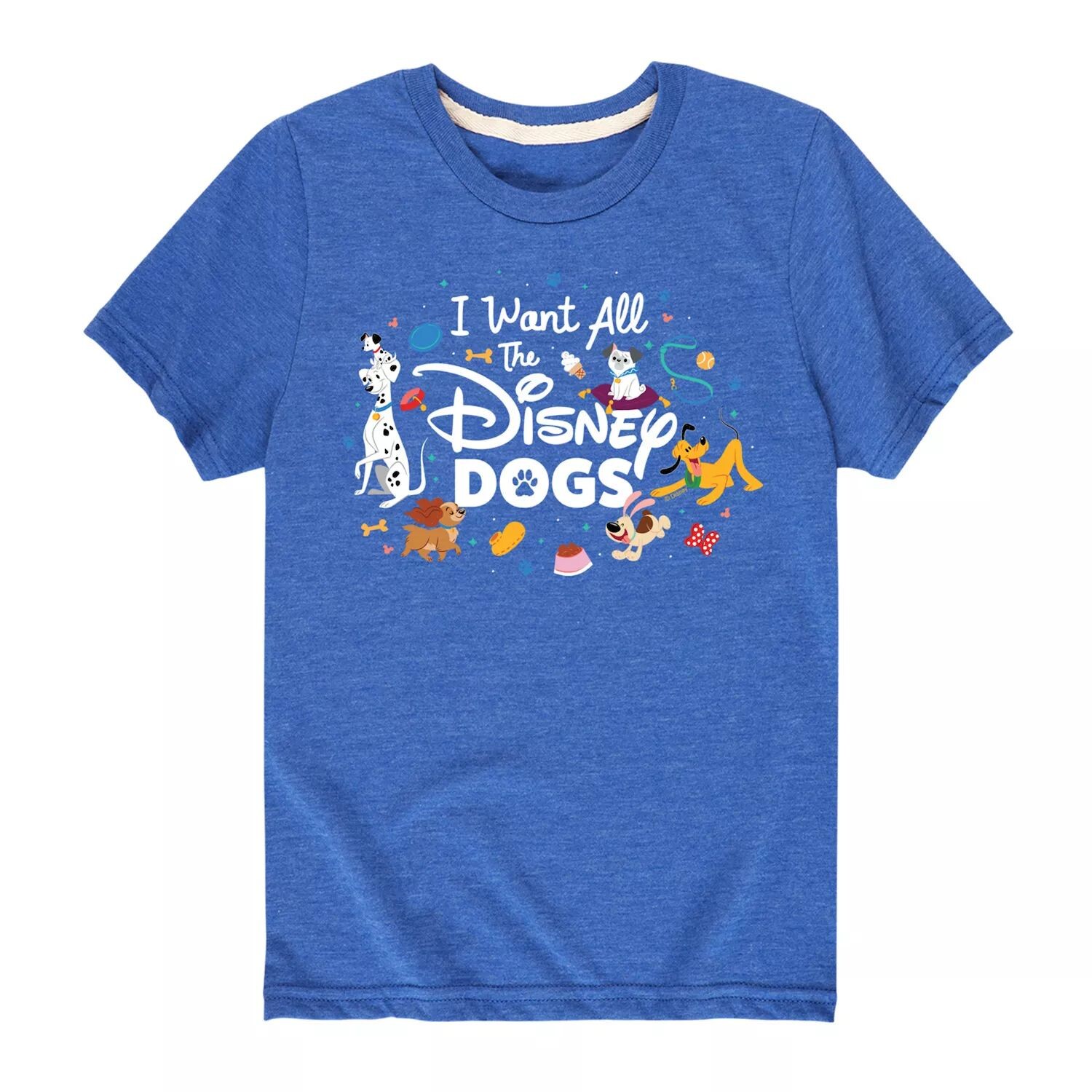 Футболка с рисунком «Я хочу всех собак Диснея» для мальчиков 8–20 лет Disney, синий
Футболка с рисунком «Я хочу всех собак Диснея» для мальчиков 8–20 лет Disney, синий
