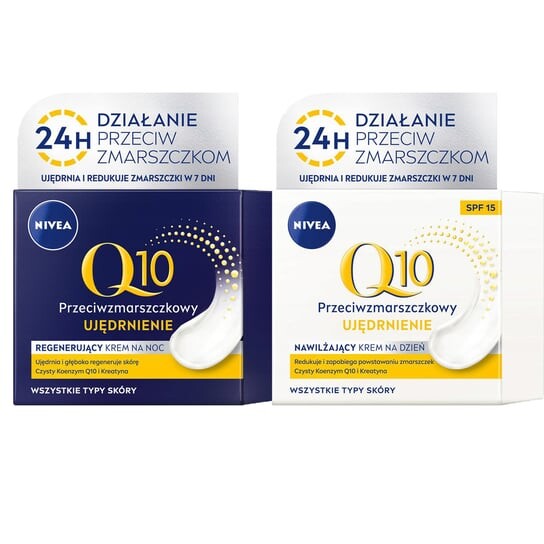 Набор для ухода за лицом Q10, 2 шт. Nivea
Набор для ухода за лицом Q10, 2 шт. Nivea