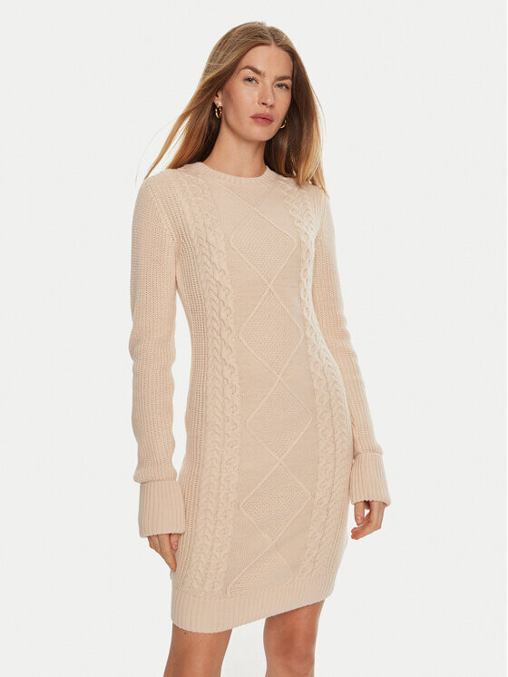 Трикотажное платье обычного кроя Guess, бежевый
Трикотажное платье обычного кроя Guess, бежевый