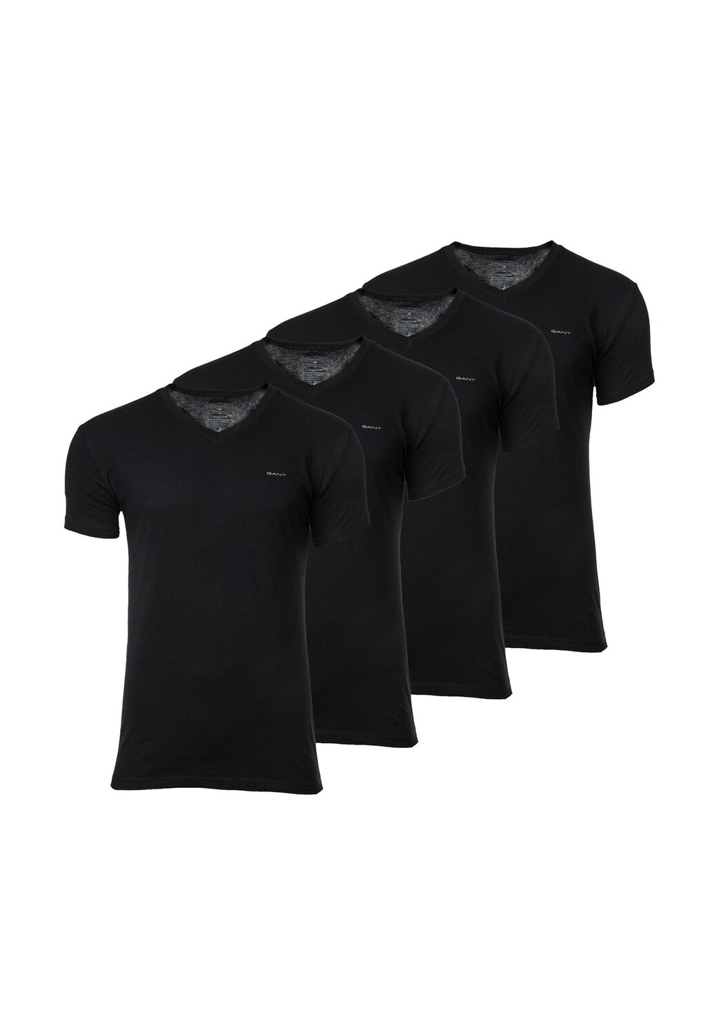 Мужская футболка, 4 шт. в упаковке - V-NECK T-SHIRT 4-PACK, V-образный вырез, короткий рукав, хлопок GANT, черный
Мужская футболка, 4 шт. в упаковке - V-NECK T-SHIRT 4-PACK, V-образный вырез, короткий рукав, хлопок GANT, черный