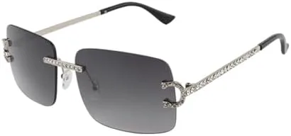 Солнцезащитные очки без оправы прямоугольной формы для женщин и мужчин, солнцезащитные очки с бриллиантами, ретро-солнцезащитные очки без оправы MTZJH, C1
Солнцезащитные очки без оправы прямоугольной формы для женщин и мужчин, солнцезащитные очки с бриллиантами, ретро-солнцезащитные очки без оправы MTZJH, C1