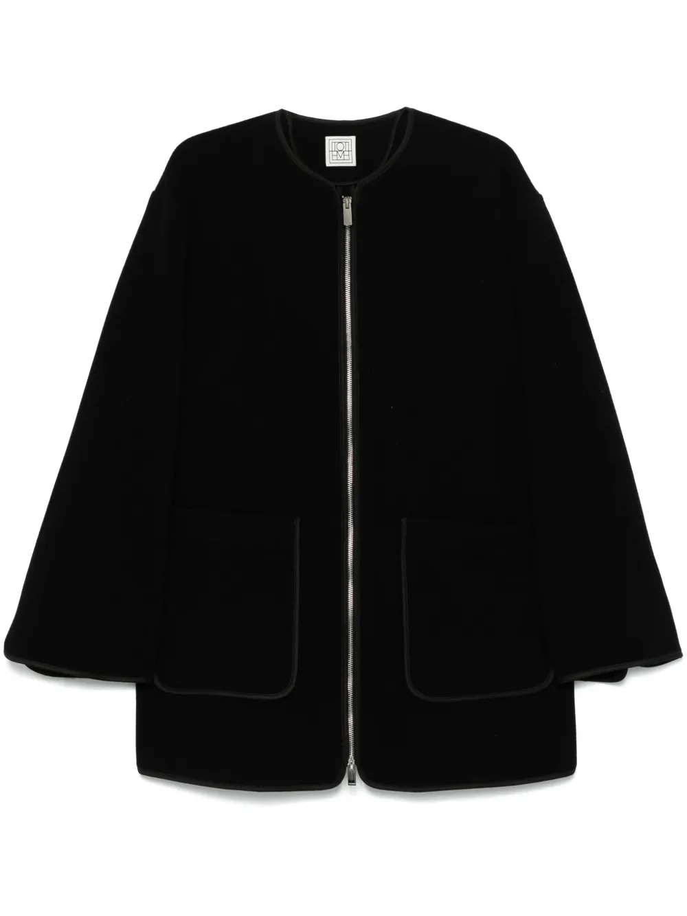 Фетровое пальто TOTEME, черный
Фетровое пальто TOTEME, черный