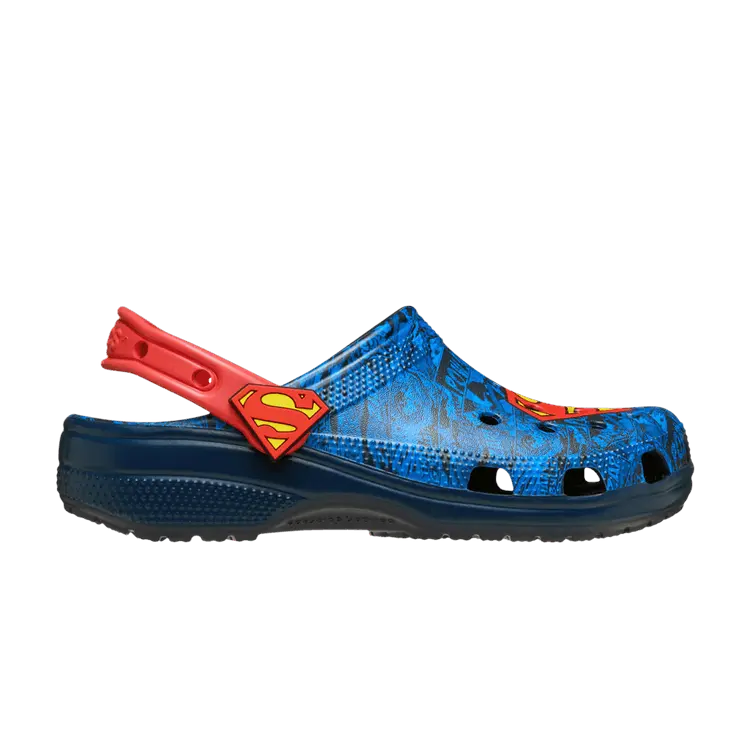 Кроссовки Crocs DC Comics x Classic Clog 'Superman', синий
Кроссовки Crocs DC Comics x Classic Clog 'Superman', синий