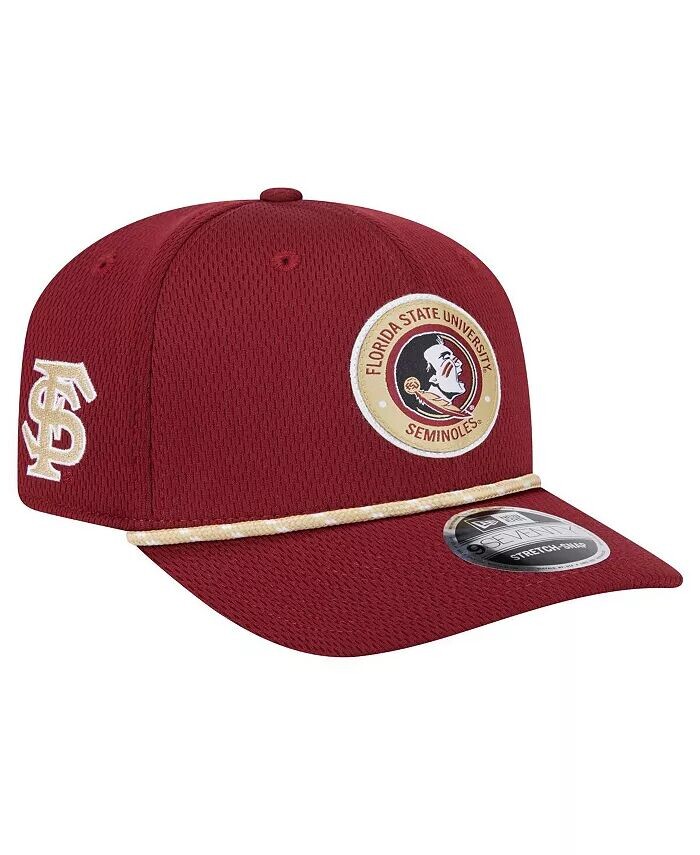 Мужская шляпа Garnet Florida State Seminoles COOLERA 9SEVENTY Rope Stretch-Snap New Era
Мужская шляпа Garnet Florida State Seminoles COOLERA 9SEVENTY Rope Stretch-Snap New Era