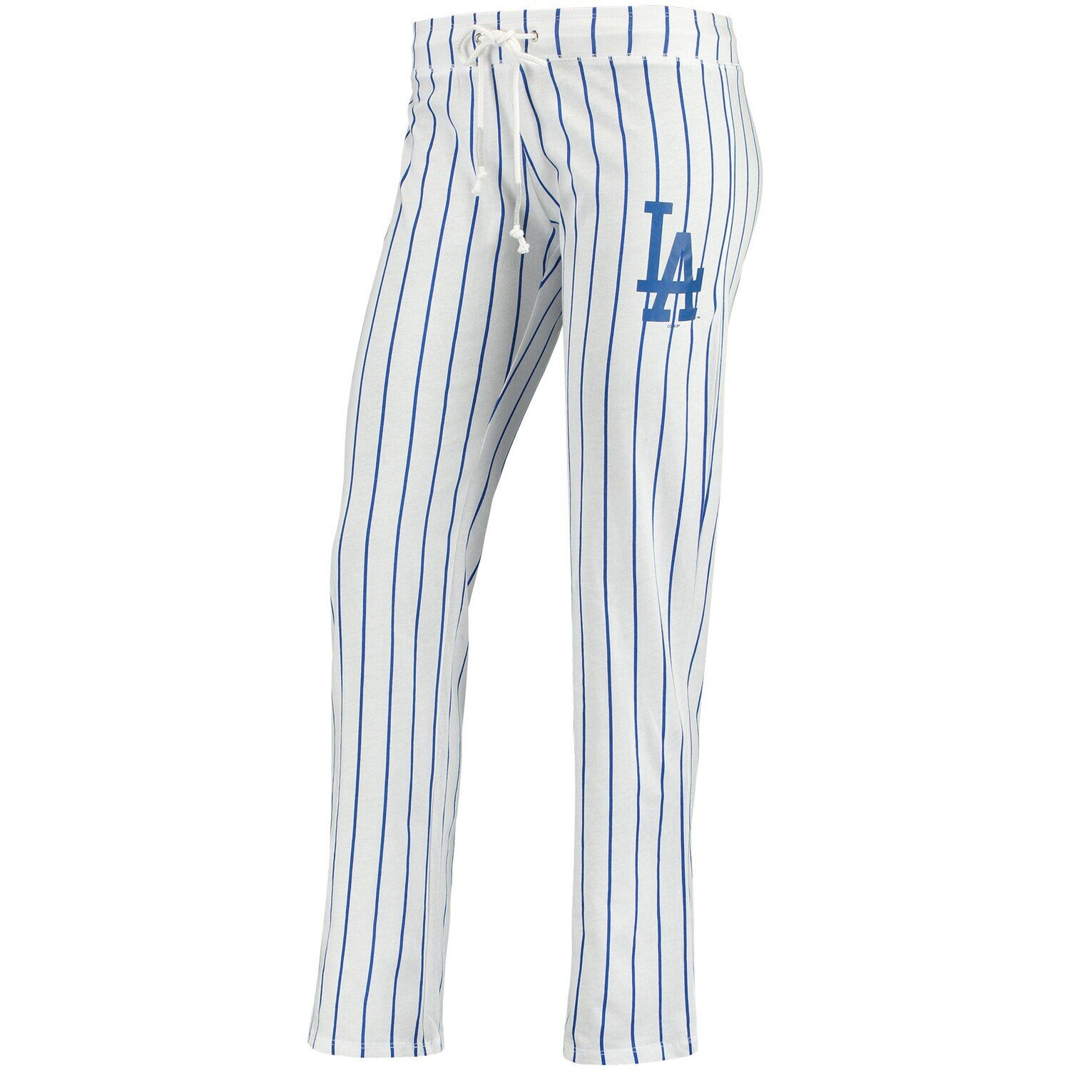 Женские спортивные белые брюки для сна Los Angeles Dodgers Vigor в тонкую полоску Concepts
Женские спортивные белые брюки для сна Los Angeles Dodgers Vigor в тонкую полоску Concepts