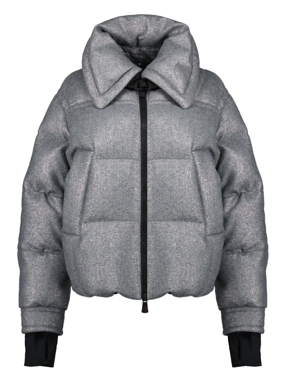 Пуховик на молнии Moncler Grenoble, серый
Пуховик на молнии Moncler Grenoble, серый