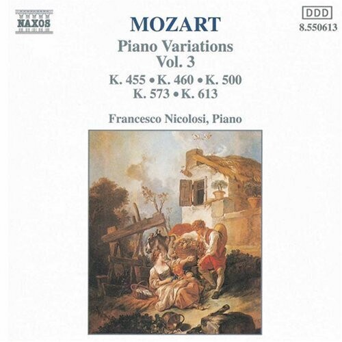 CD диск Mozart / Nicolosi: Piano Variations 3
CD диск Mozart / Nicolosi: Piano Variations 3