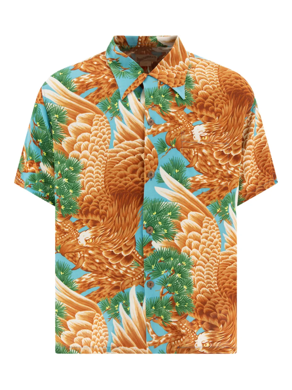 Рубашка с принтом орла Sun Surf, коричневый
Рубашка с принтом орла Sun Surf, коричневый