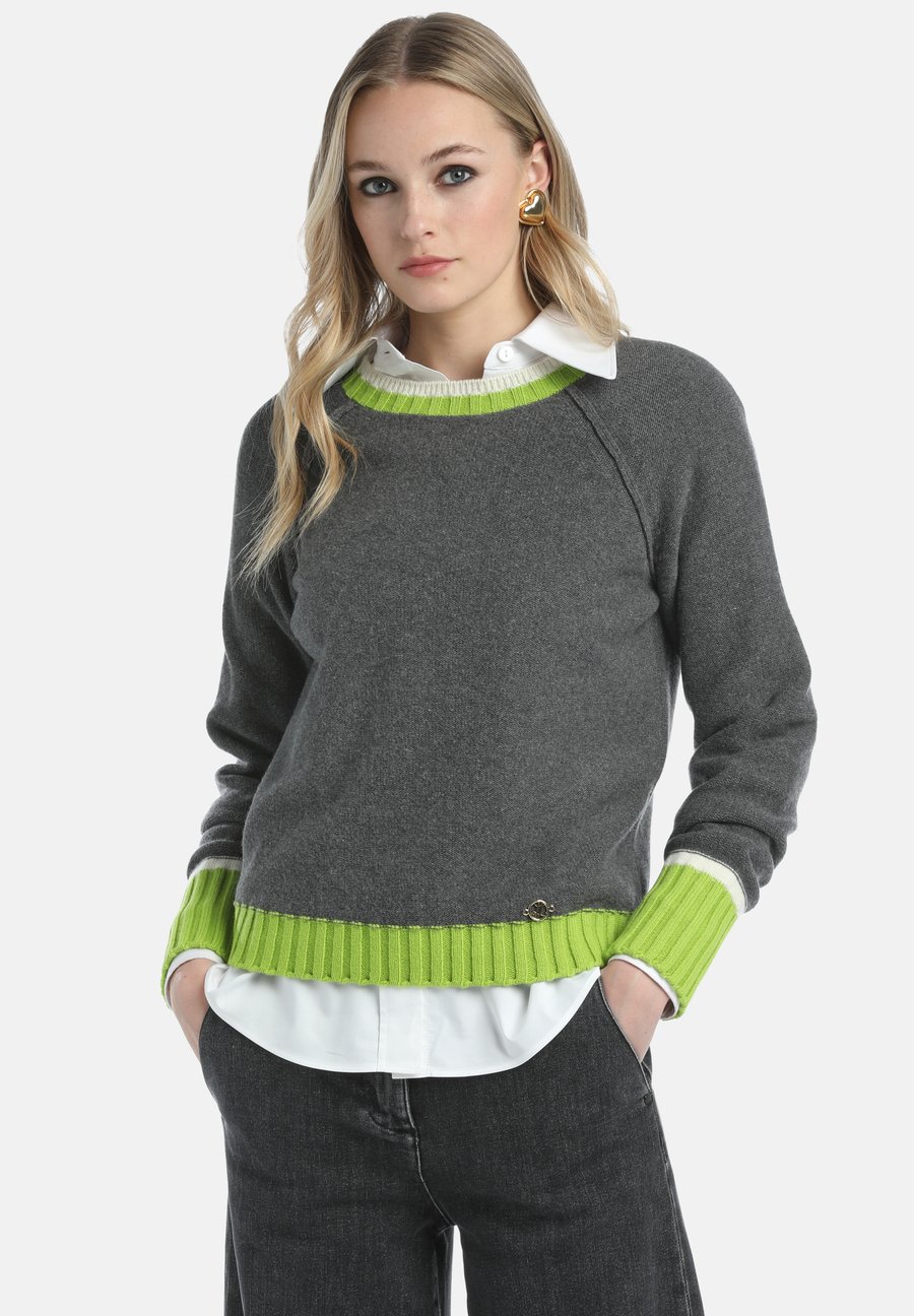 Джемпер Luisa Spagnoli COMODINO, Grigio Verde Panna/Grey
Джемпер Luisa Spagnoli COMODINO, Grigio Verde Panna/Grey