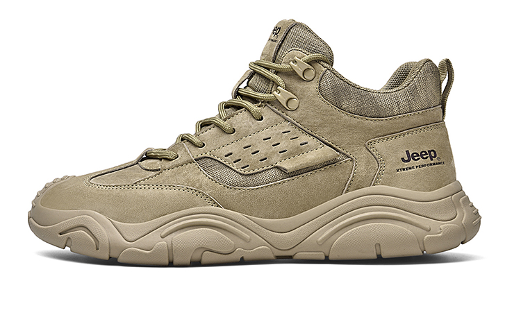 Jeep Мужские походные ботинки мидтоп песочные, цвет Sand
Jeep Мужские походные ботинки мидтоп песочные, цвет Sand