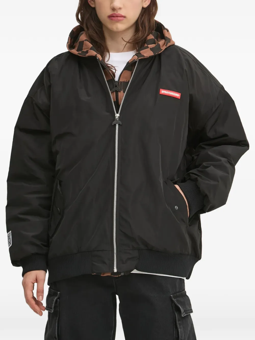 Бомбер с графическим принтом Sprayground, черный
Бомбер с графическим принтом Sprayground, черный