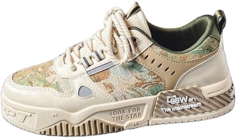 Мужские кроссовки на шнуровке - удобная повседневная обувь для ежедневного ношения и легкого сочетания с одеждой Hoalox, зеленый
Мужские кроссовки на шнуровке - удобная повседневная обувь для ежедневного ношения и легкого сочетания с одеждой Hoalox, зеленый